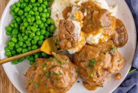 Rich Salisbury Steaks with Velvety Mushroom Gravy