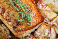Roasted Pork Loin with Caramelized Pears