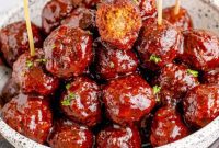 Sweet Heat Meatballs