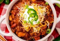 Unbeatable Slow Cooker Chili