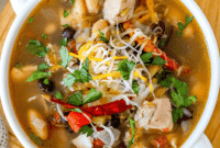 Hearty Green Chile Chicken Soup