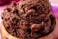 No-Bake Brownie Batter