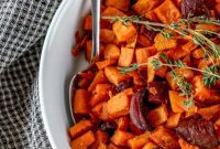 Effortless Roasted Beets & Sweet Potatoes