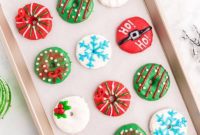 Effortless Christmas Wreath Cookies