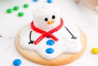 Snowman Meltdown Cookies
