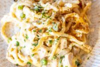 Irresistible Leftover Turkey Tetrazzini
