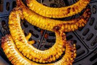 Crispy Air Fried Corn Ribs
