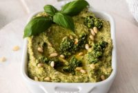 Vibrant Pesto Hummus