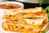 Quick and Easy Instant Pot Chicken Quesadillas