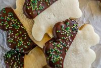 Lucky Shamrock Sugar Cookies