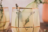 Golden Pear Fizz