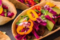 Crispy Air Fryer Tofu Tacos