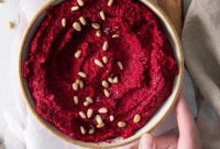 Vibrant Roasted Beet Hummus