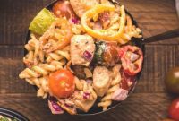 Velvet Chicken Bacon Pasta Salad