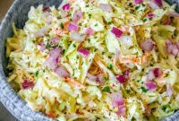 Quick & Easy 4-Ingredient Coleslaw