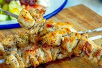 Grilled Chicken Souvlaki Recipe