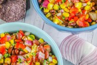 Vibrant Black Bean and Corn Salsa
