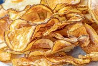 Crispy Air-Fried Potato Slices