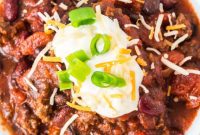 No-Fuss Chili
