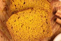 Moist Spiced Pumpkin Loaf