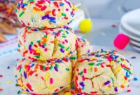 Mega Sprinkle Celebration Cookies