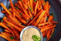 Crispy Baked Carrot Fries