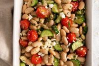 Vibrant Mediterranean White Bean Salad