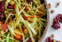 Sweet and Crunchy Cranberry Pecan Salad