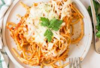 Ultimate Cheesy Spaghetti Bake