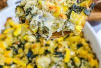 Green & Gold Feta Casserole