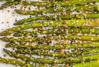 Everything Bagel Roasted Asparagus