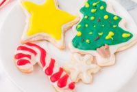 Simple Frosted Christmas Sugar Cookies