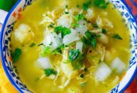 Zesty Chicken Posole Verde