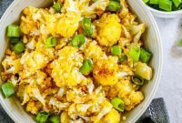 Sweet Heat Roasted Cauliflower