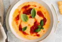 Spicy Whipped Feta with Harissa