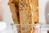 Golden Maple Pecan Biscotti