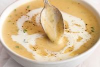Creamy Apple Cheddar Soup