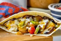 Mediterranean Plant-Based Sabich