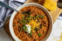 No-Fuss Hearty Beef and Bean Chili