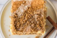 Snickerdoodle Streusel Cake