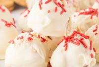 Decadent Strawberry Shortcake Truffles