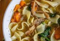 Hearty Slow Cooker Turkey Noodle Soup
