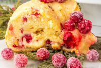 Bright Cranberry Orange Bundt Cake