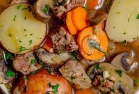 Hearty Beef and Potato Beer Stew