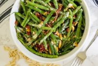 Sun-Dried Tomato & Parmesan Green Beans