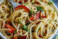Vibrant Miso Noodle Salad