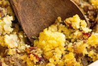 Hearty Sausage Cornbread Dressing