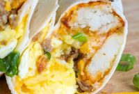 Grab-and-Go Freezer Breakfast Burritos