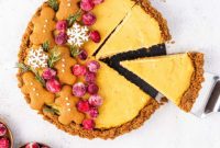 Festive Eggnog Tart