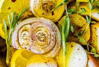 Golden Lemon Shallot Confit